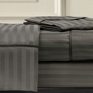 funghi dobby stripe sheet set